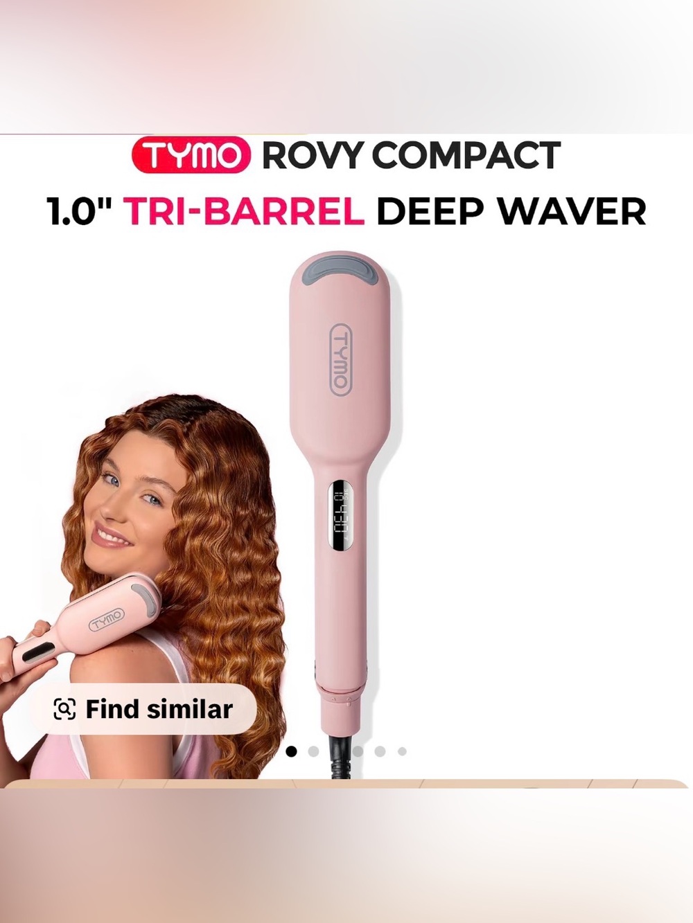 TYMO Rovy Compact Wave Curling Iron - Picture 7 of 11